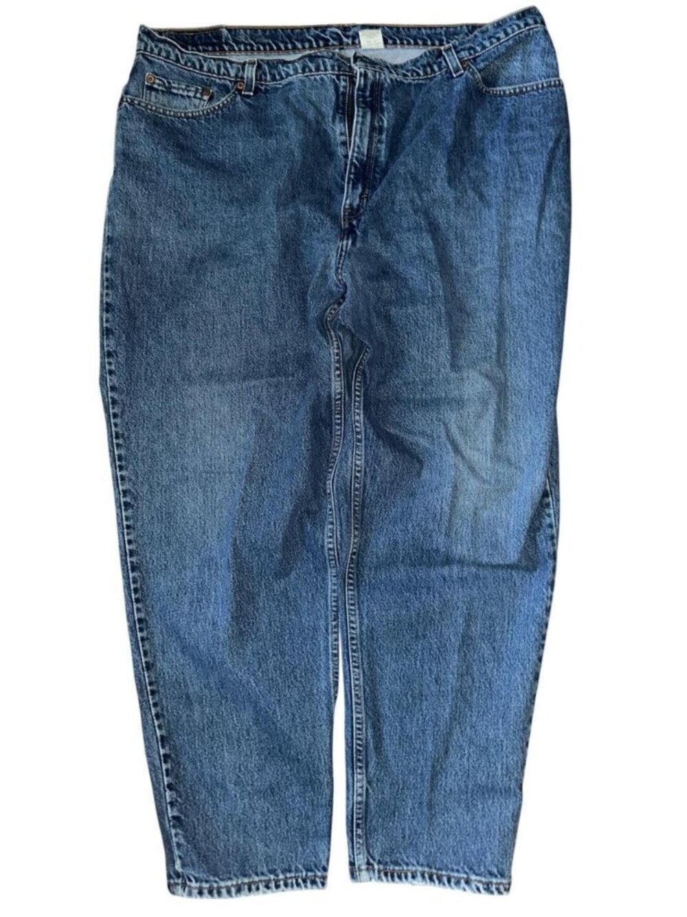 Levi's Men's Blue Jeans 550 Relaxed Fit Tapered Leg Size 24WS